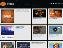 Tablet Screenshot of nogginadvertising.com